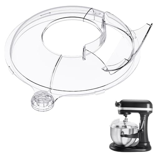 Pouring Shield for KitchenAid 67Qt Bowl Lift Stand Mixer for Stainless Steel Bowls Only Splash Guard Mixers Bowl Cover for Kitchen aid 67Qt Accessories and Attachments Clear
