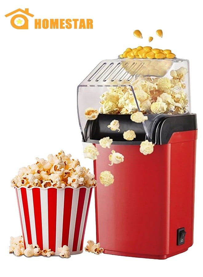 Hot Air Popcorn Machine, Quick To Complete Healthy Food In 2-3 Minutes
