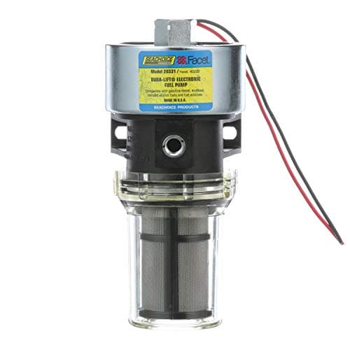 SEACHOICE DuraLift Electronic Fuel Pump Solid State Construction 120 in Lift 1159 PSI 33 GPH