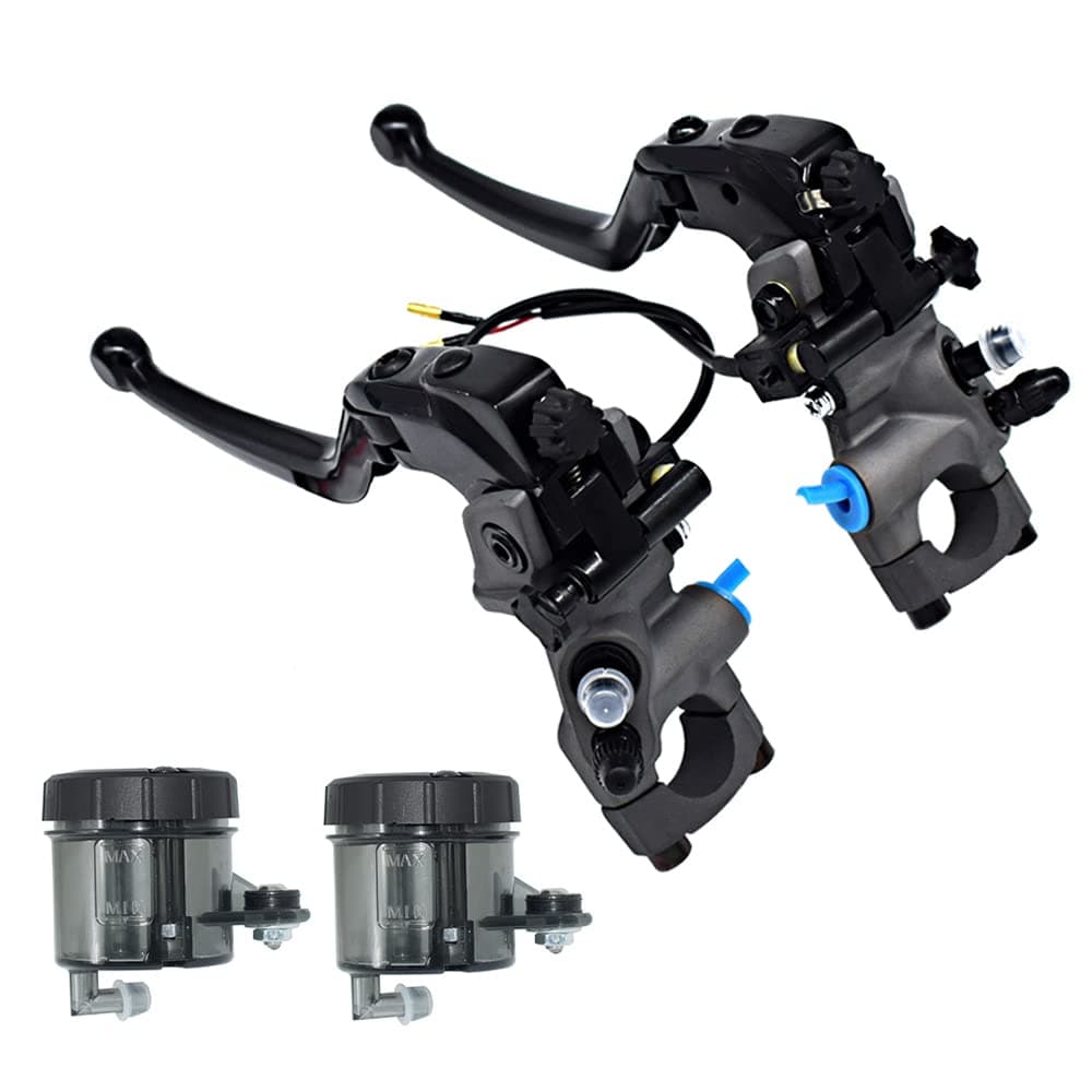 Feiteplus 78 Motorcycle Universal RCS19 CNC Hydraulic Brake Clutch Master Cylinder Reservoir Lever Upper Pump Cable Adjustable Handbrake