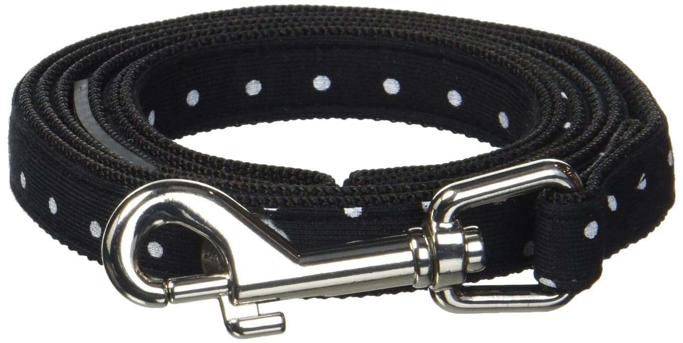 Puppia Dotty Lead Leashes, Medium, Black