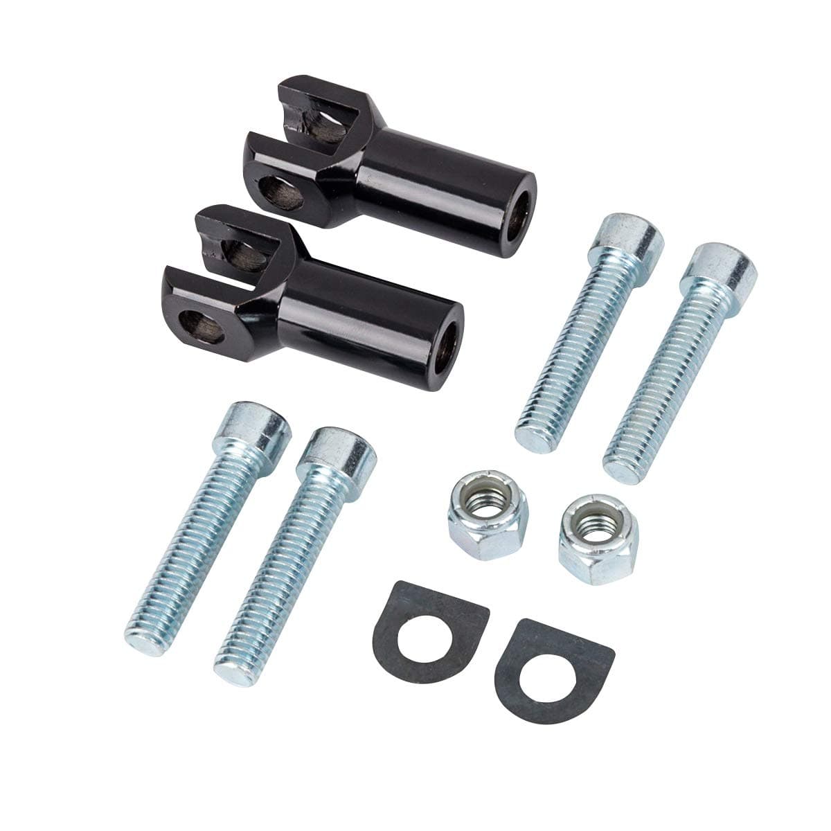 Passenger Foot Peg Supports Mounts Clevis Kit Fit For Harley Standard Softail Springer Deuce Heritage Softail Classic Fatboy 20002006 Gloss Black