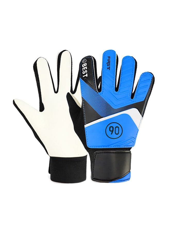 Kid's Goalkeeper Gloves Finger Protection Latex Soccer Goalie Gloves Teenagers Breathable Sports Gloves 15cm 15cm