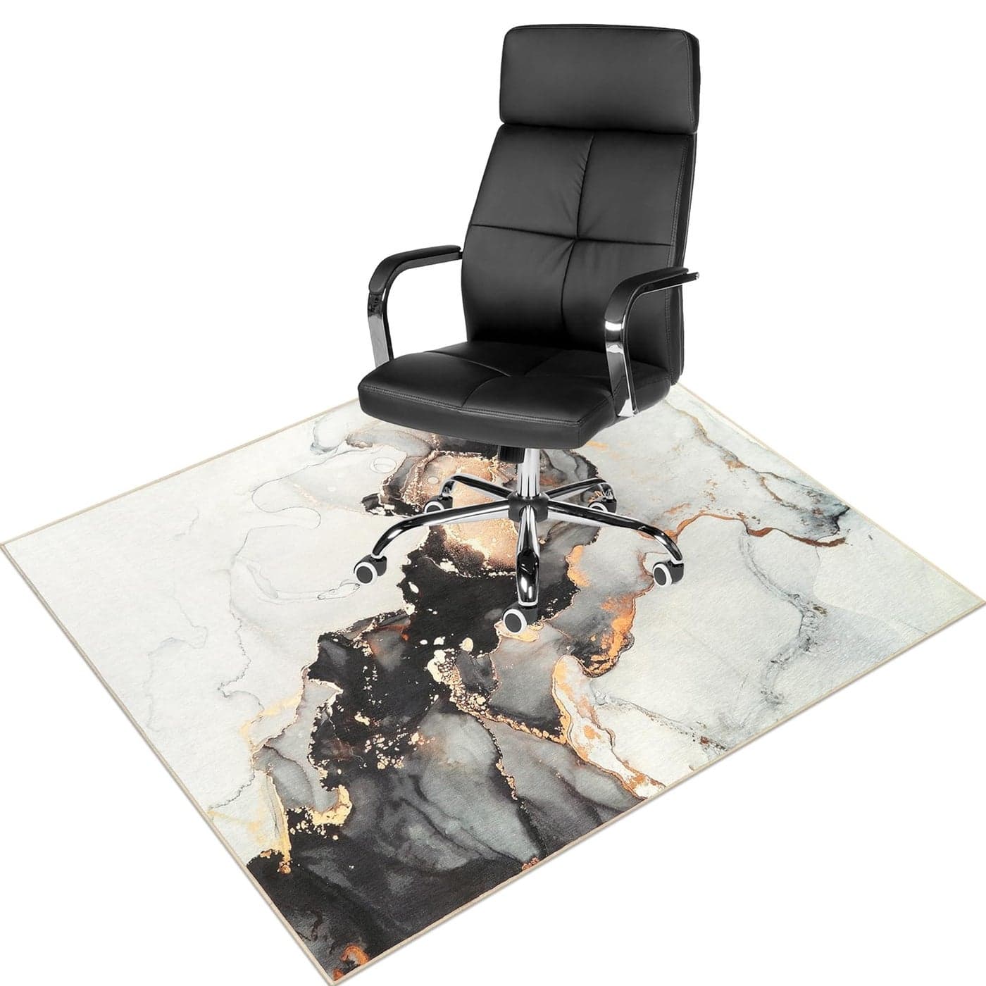 Anidaroel Office Chair Mat for HardwoodTile Floor 48x60 Desk Chair Mat for Office Gaming Under Desk Rug for Rolling Chair AntiSlip Computer Chair Mats LowPile Carpet Protector Rug