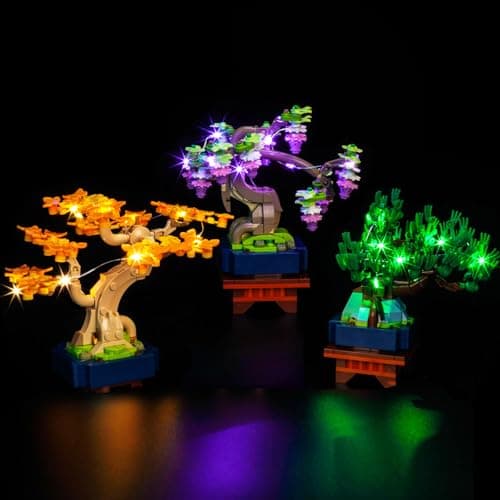 BrickBling Light Compatible with Lego Mini Bonsai Trees LED Lighting Compatible with Lego 10373 Light up Your Botanical Collection Lights Only Excluding Model Set