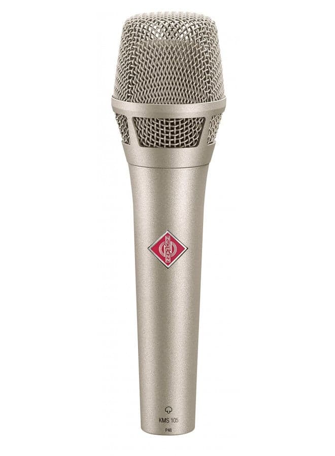 NEUMANN KMS105-NI Vocalist Microphone, Nickel Color