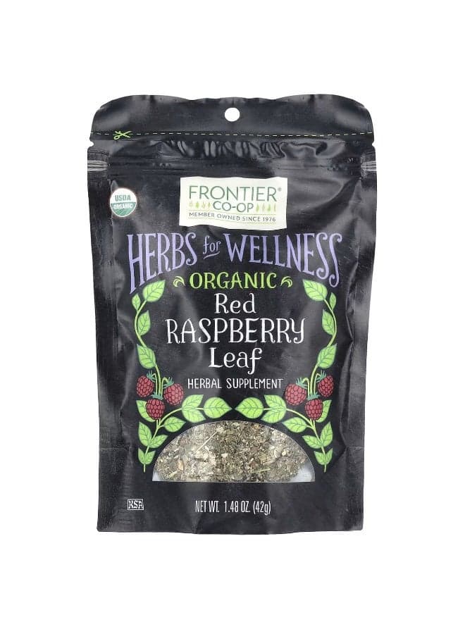 Frontier Co-op, Organic Red Raspberry Leaf, 1.48 oz (42 g)