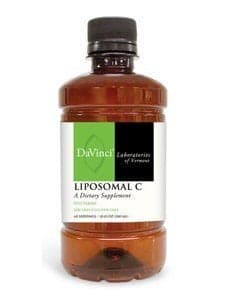 DAVINCI Labs Liposomal C - Collagen Production, Oxidative Stress & Immune Health Support - Liposomal Delivery System - Gluten Free, Vegetarian - 10.15 oz (60 Servings)
