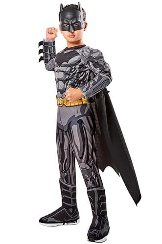 DC Comics Superheroes Batman Costume for Kids by Rubies Boys Medium