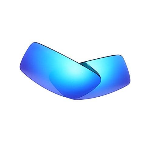 NicelyFit Polarized Replacement Lenses for Oakley Gascan Sunglasses (Ice Blue Mirror)