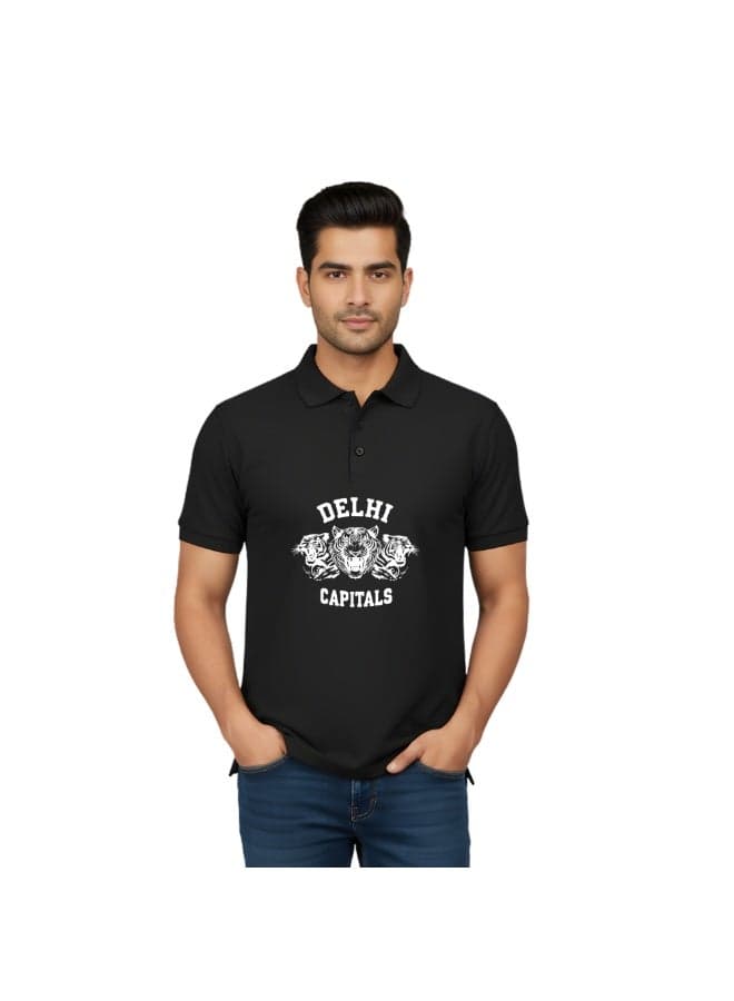 Delhi Cricket Jersey for Men - Dry-Fit T-Shirt for Men - Perfect for Delhi Cricket Fans - Match Day