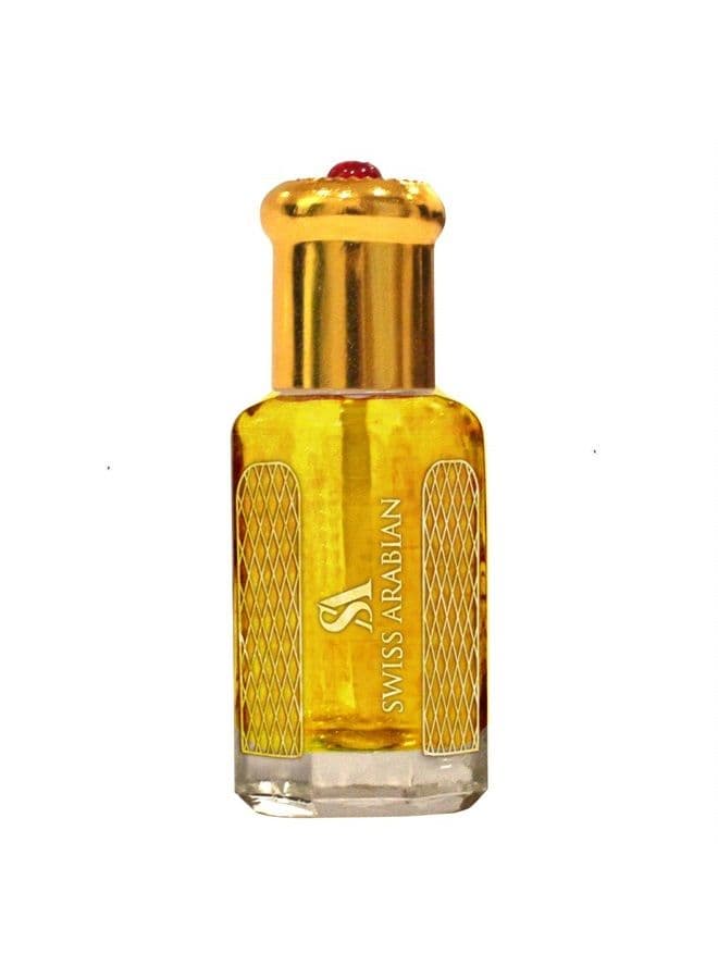 Ghadeer 12mL | Artisanal Hand Crafted Perfume Oil Fragrance for Women | Traditional Attar Style Cologne | by Perfumer Swiss Arabian | Great Gift/Party Favors | Pocket Size Body Oil