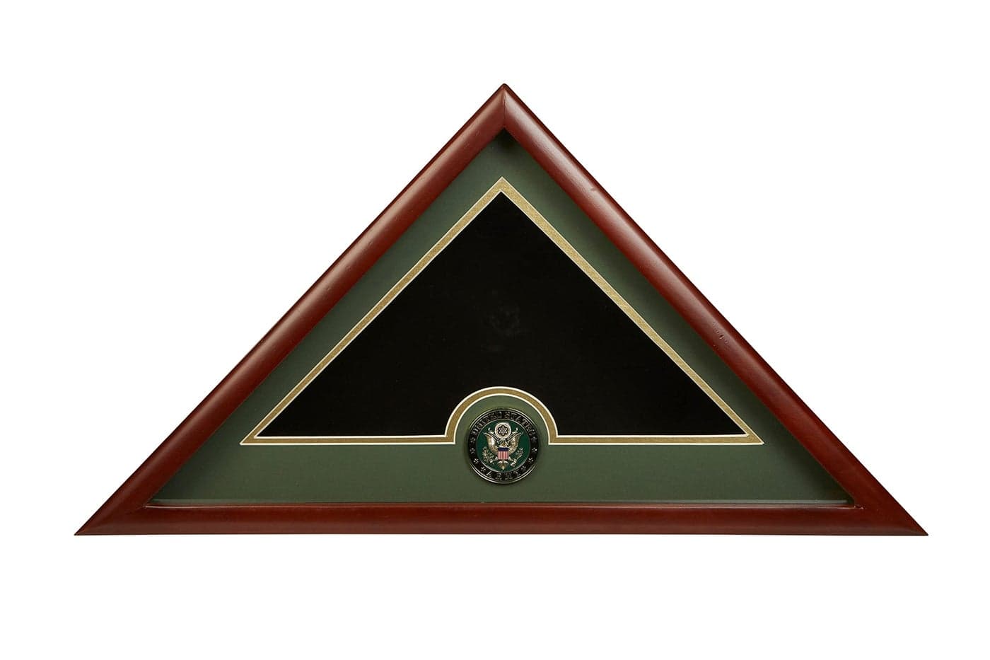 Allied Flag US Flag Display Case with Army Medallion Crafted from Premium Quality Materials Made in USA