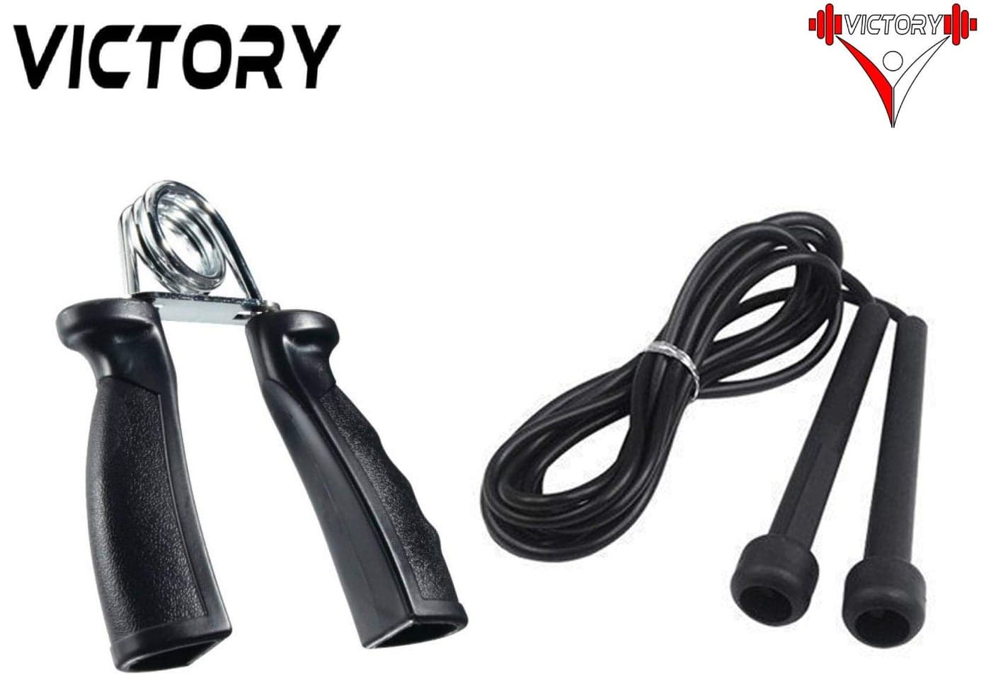 Ultimate Hand Grip Plastic 1 Pc & Skipping Rope