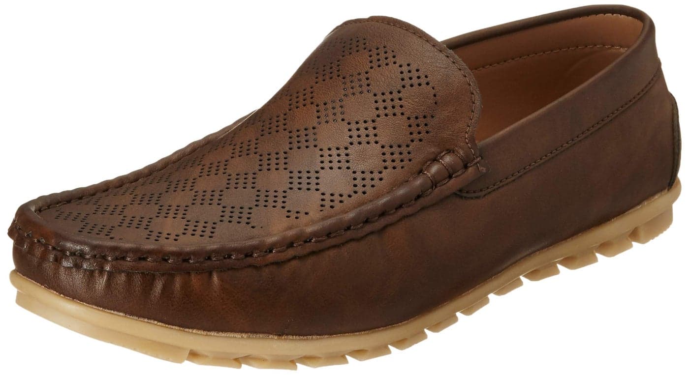 Centrino Men's 7106 Brown Loafers-8 UK/India (42 EU) (7106-01)