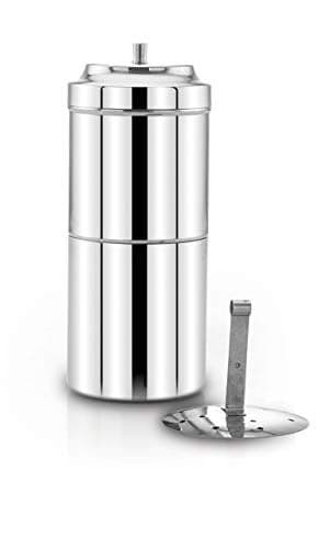 Expresso Stainless Steel South Indian Filter Coffee/Kaapi Drip Maker (200 ML)