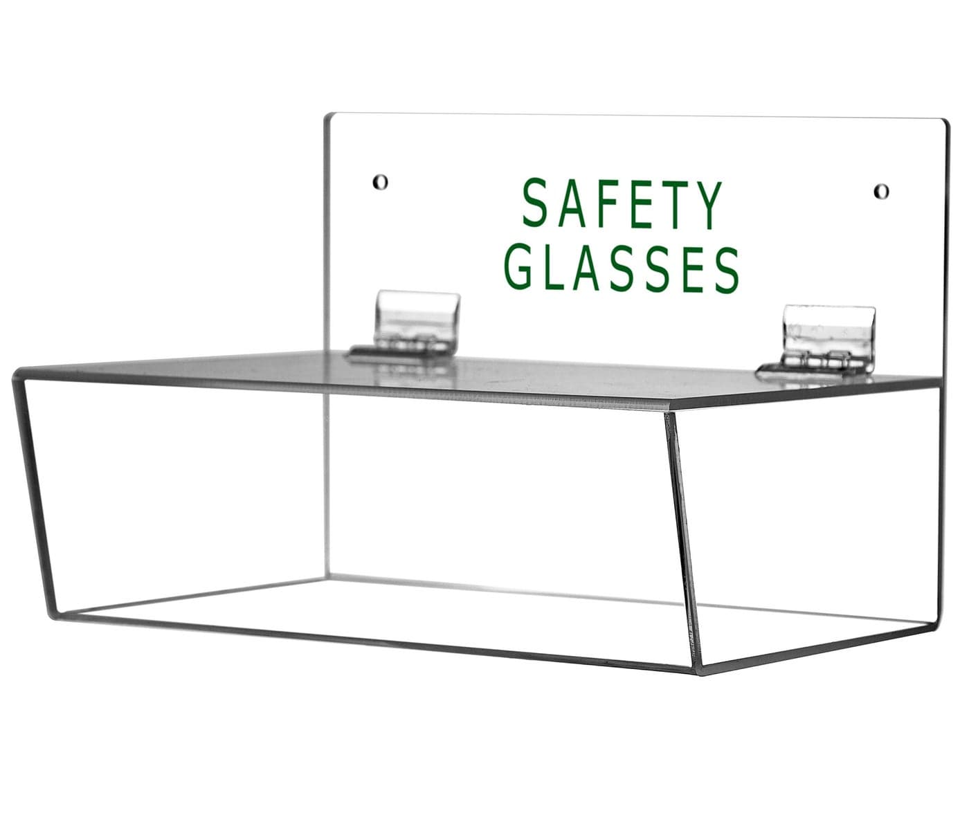 Cq acrylic Safety Glasses Holder with LidDustproof suitable for countertops and walls3 Height 9 Width 6 DepthPack of 1