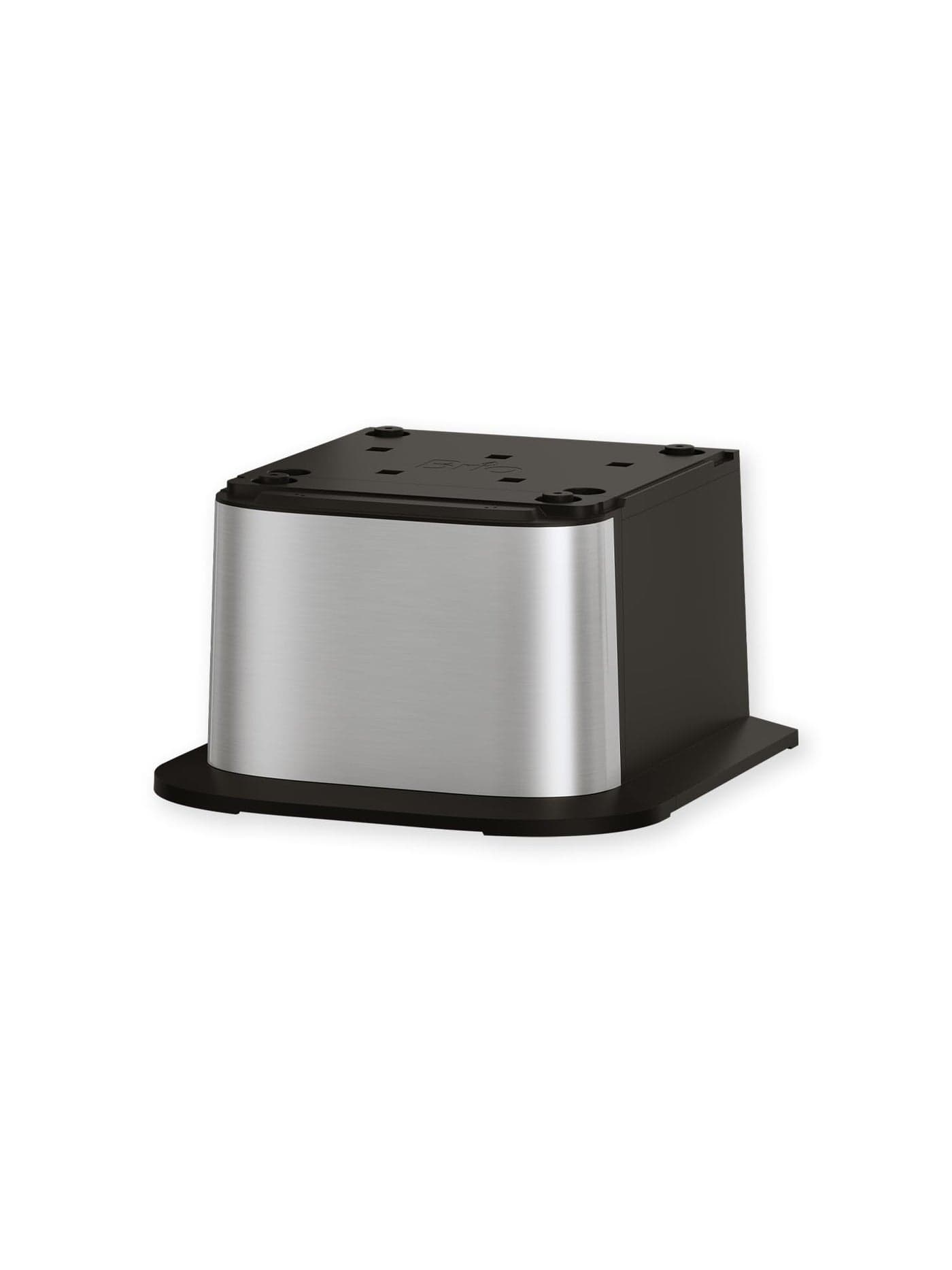 Brio Water Cooler Base for Brio 320 420 520 and Moderna 720 Series Adds 95 height to your exisiting water dispenser machine matching Stainless Steel
