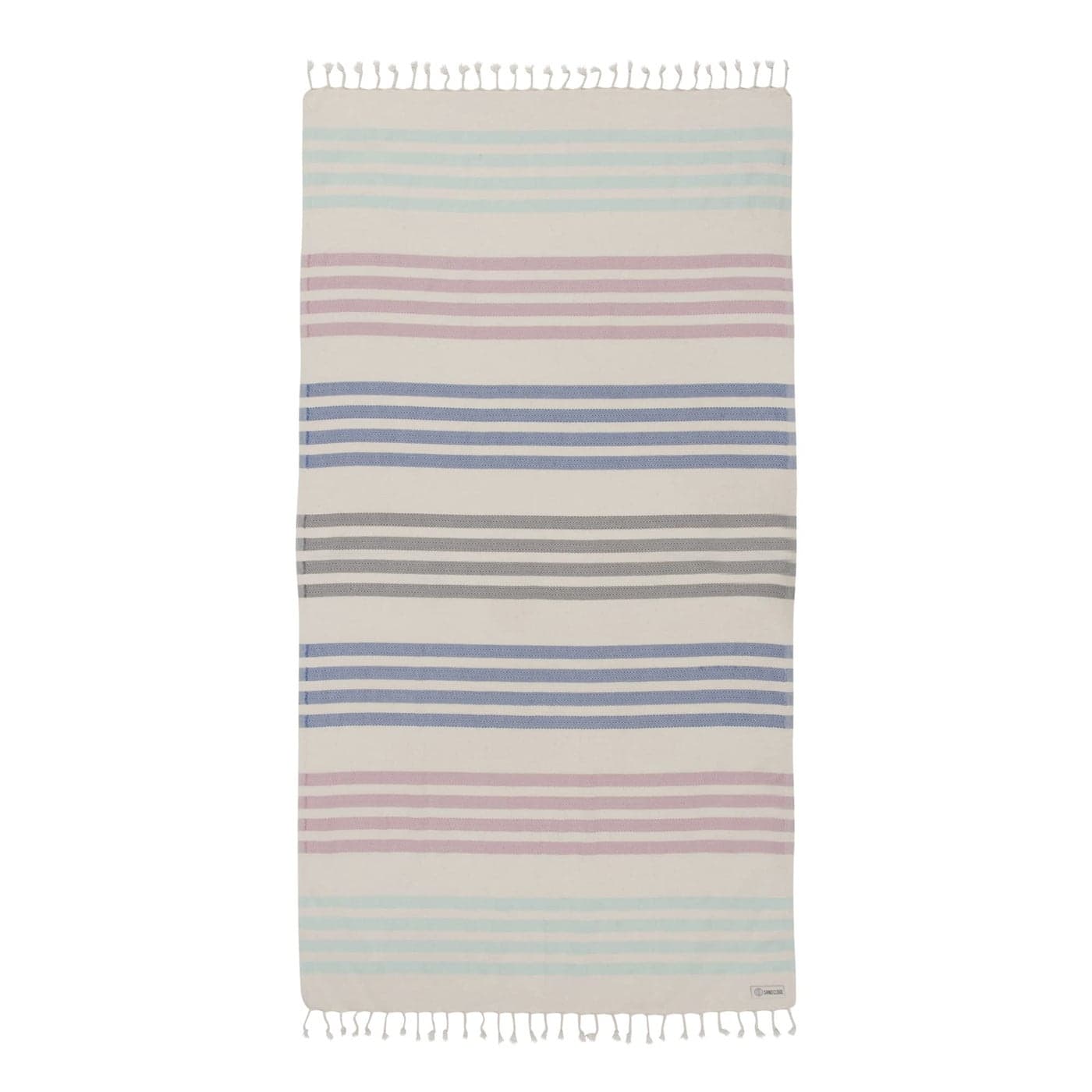 Sand Cloud Beach Towel Sand Free 100 Organic Turkish Cotton Yarn Quick Dry Towel for Beach Picnic Blanket or Bath As Seen on Shark Tank Natu Blue