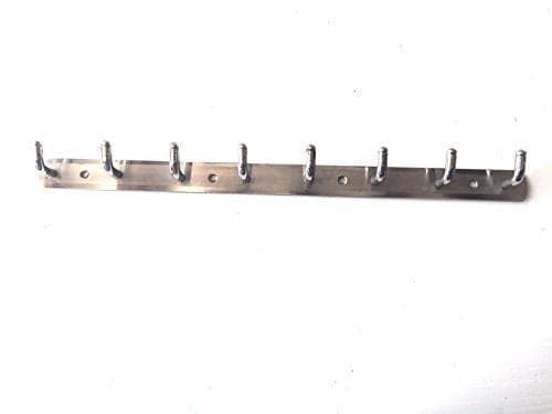 SBD Pure Stainless Steel Plate Hook Khoot Chrome Finished (8 Leg)