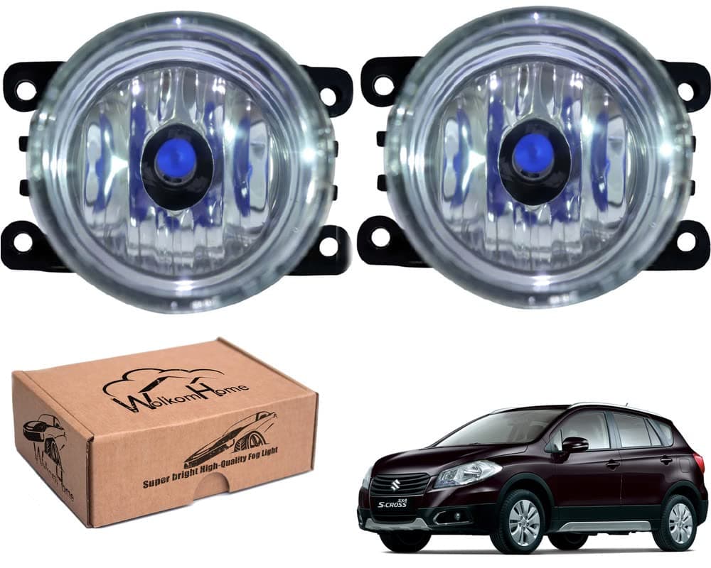 WolkomHome Car Halogen Fog Light With H8 Bulb Car Light Accessories for Swift 2015