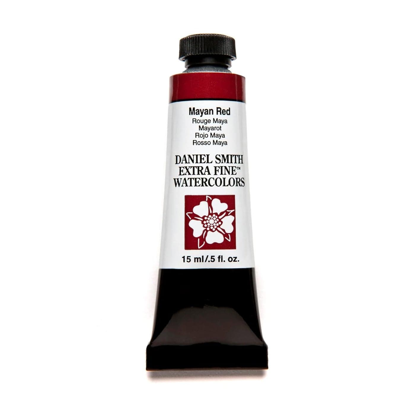 Daniel Smith Extra Fine Watercolor 15ml Paint Tube, Mayan Red