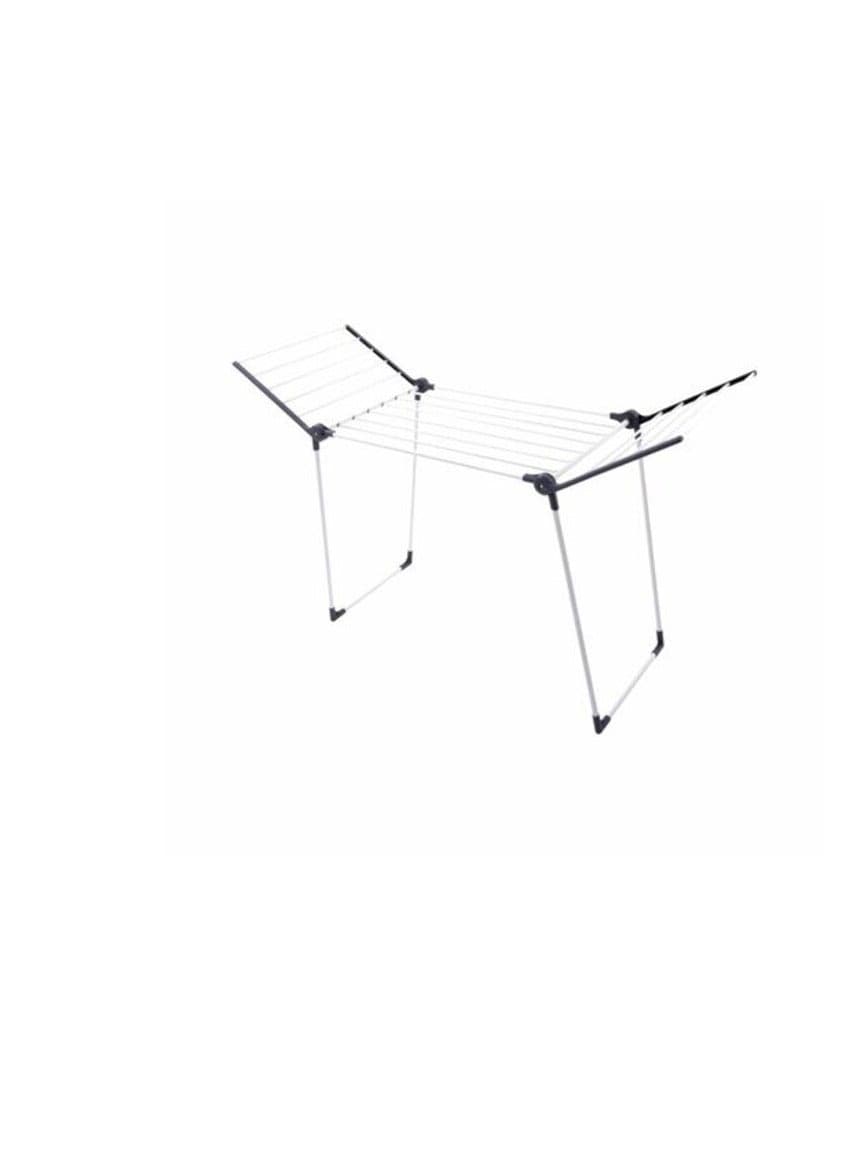 Butterfly Cloth Dryer Rack Silver And Black 170x64x108cm