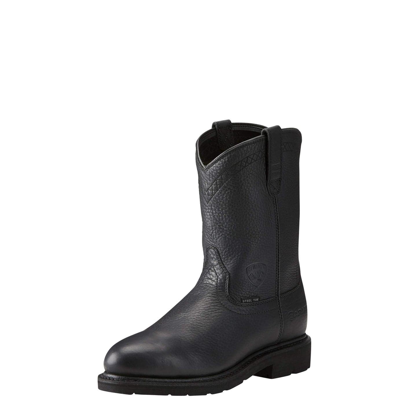 ARJ3S Mens Sierra Steel Toe Work Boot Black 95 Wide