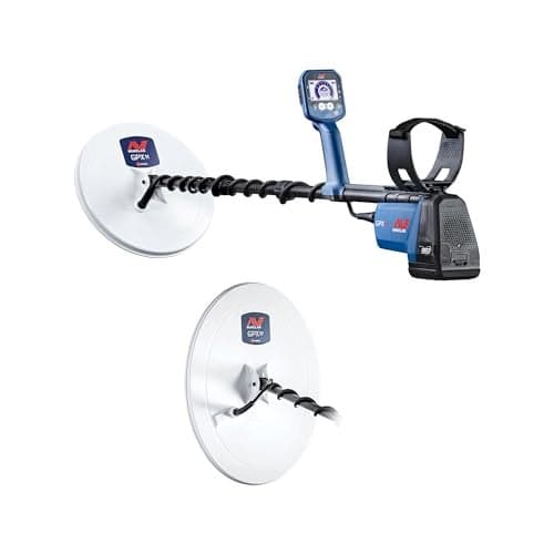 MINELAB GPX 6000 Artisanal Gold Detector Bundle for Adults with 17" Waterproof Monoloop Coil