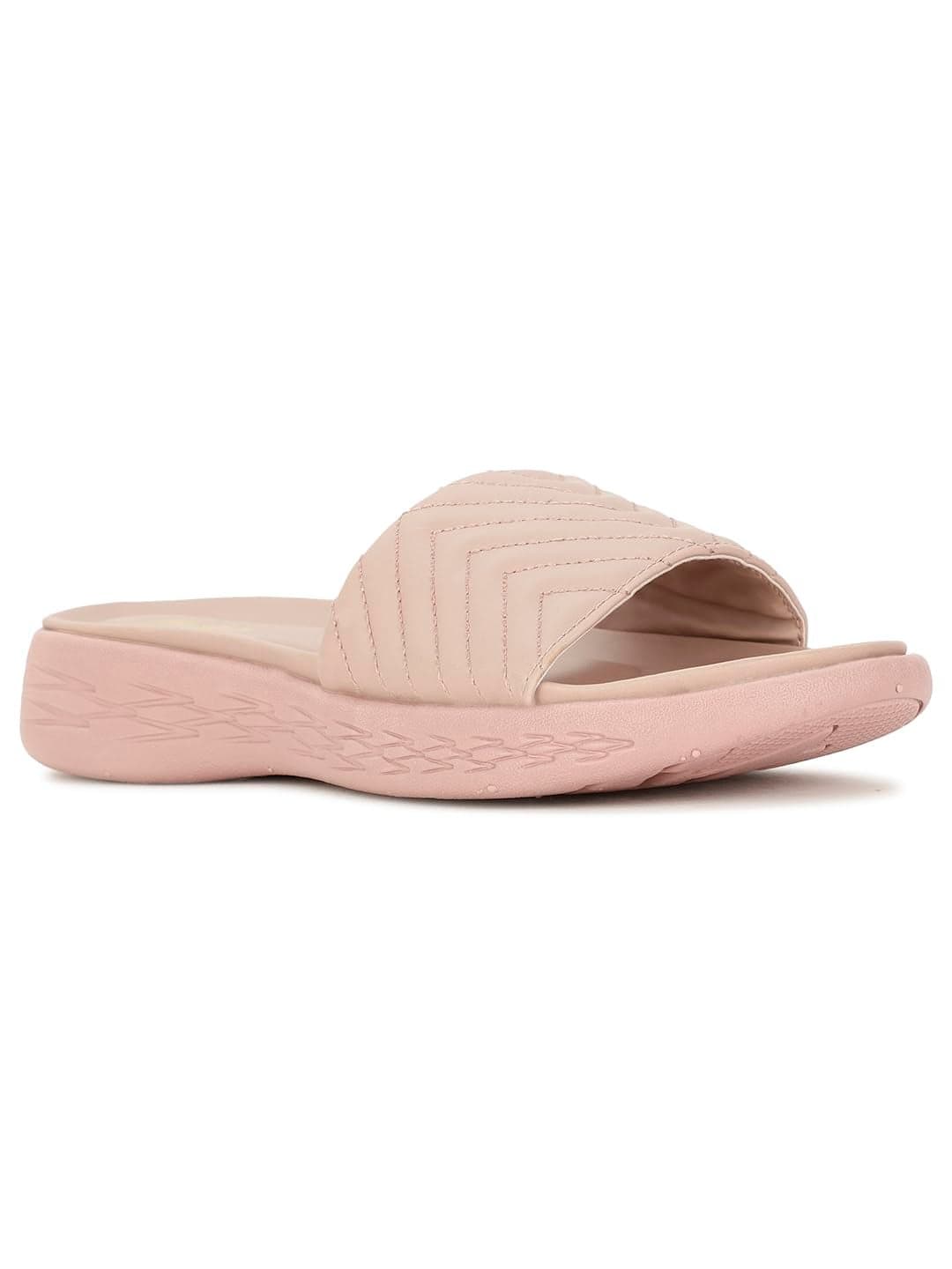 Bata Skyler Mule E 24 Women's Nude Flat Slippers - 5 UK (6710008)