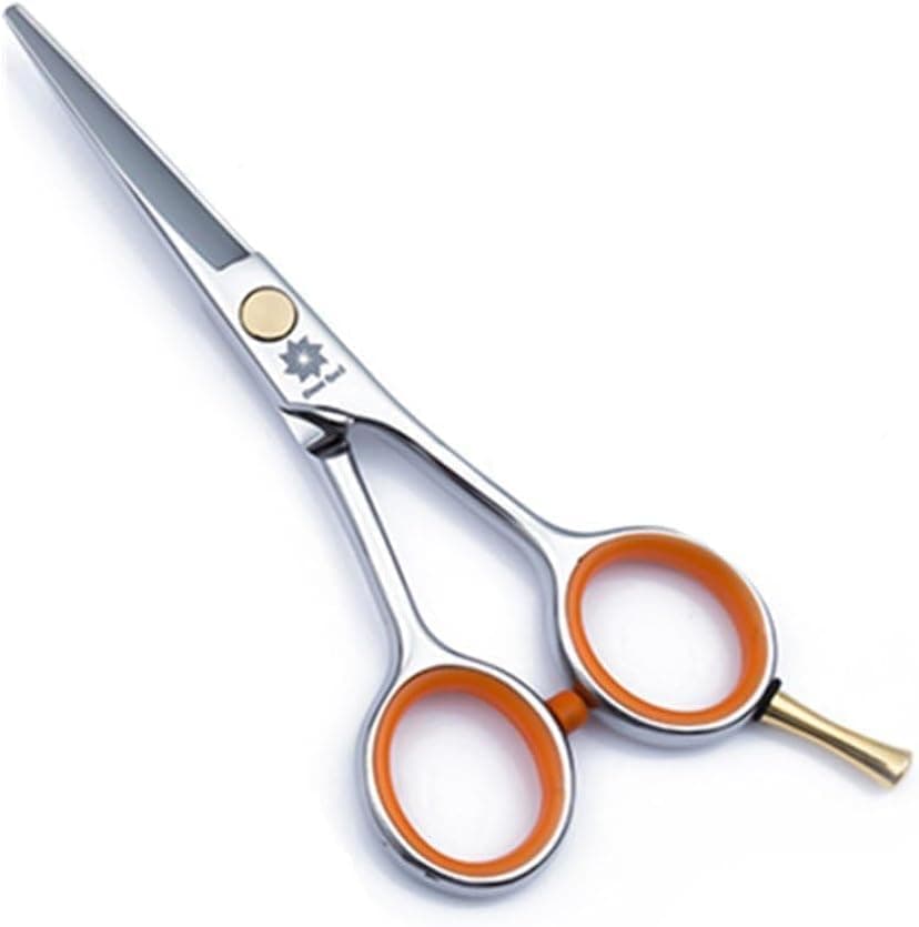 45 Inch Small Hair Cutting Shears Safety Facial TrimmingClipping Scissors for EyebrowsEyelashesNose hairEar hairMoustache and Beard
