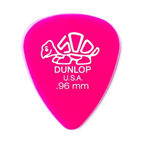 Jim Dunlop Delrin 500 Pick .96MM - 12 Pack