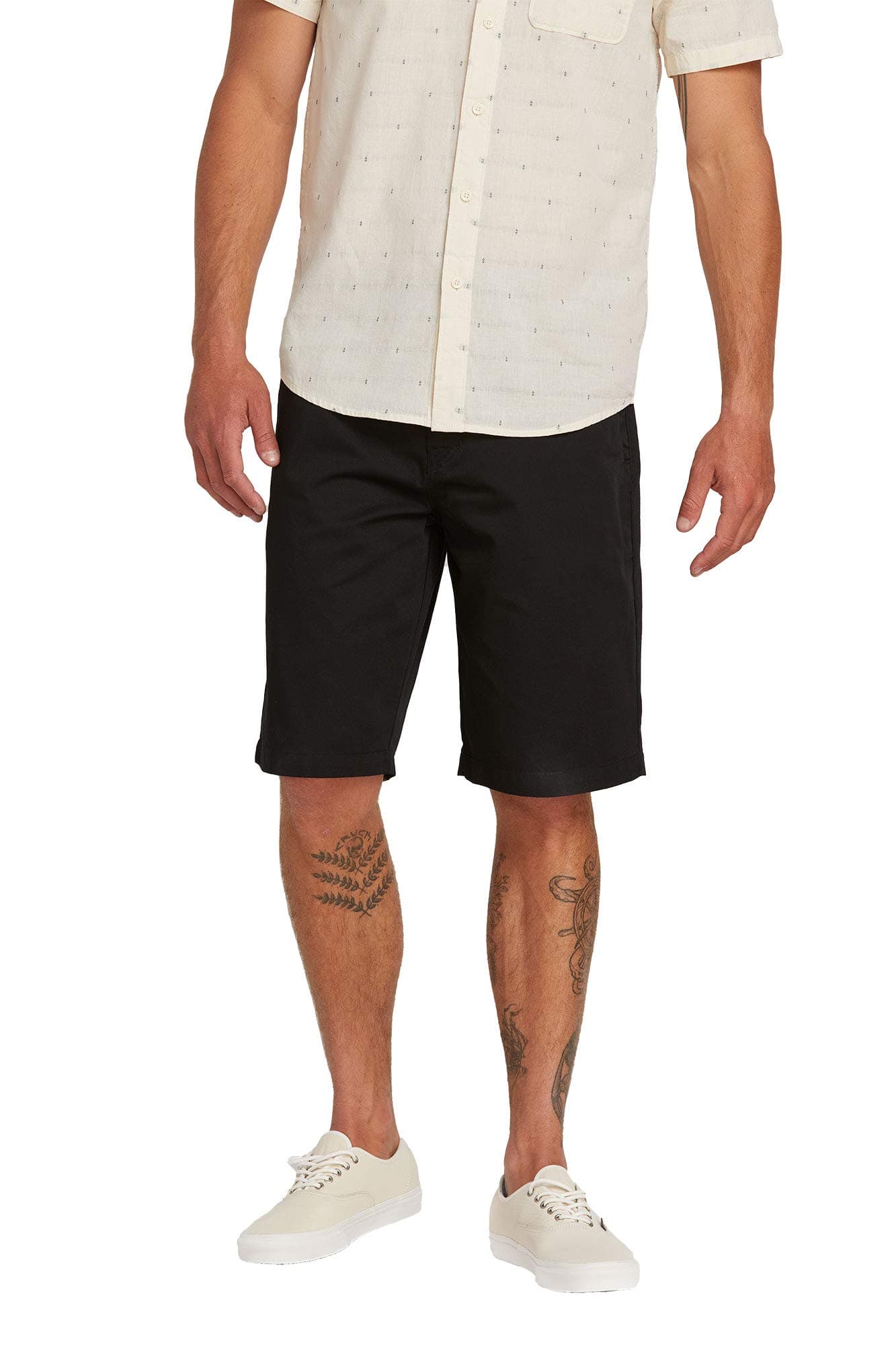Volcom Men's Frickin Chino Short, Black, 32