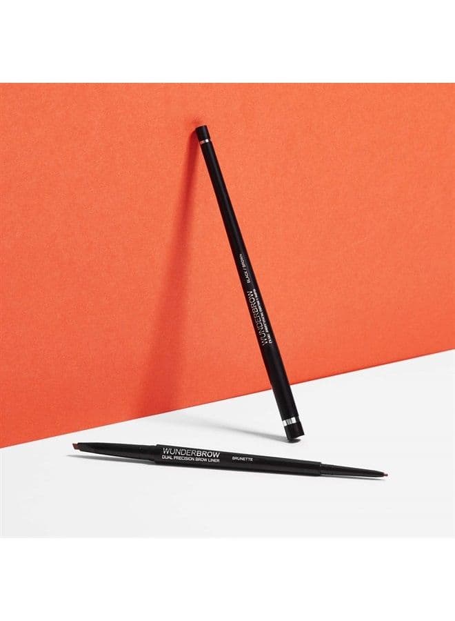 WUNDERBROW Dual Precision Brow Liner, Brunette, Cruelty-Free