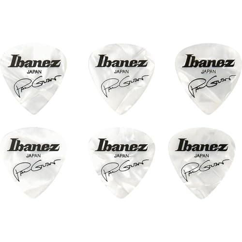 Ibanez Paul Gilbert Signature Guitar Picks (Set of 6 pcs) B1000PG-PW