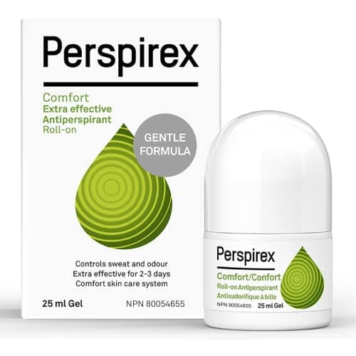 Perspirex Comfort Antiperspirant for Men and Women Roll On Deodorant for Protection Against Sweat and Odour
