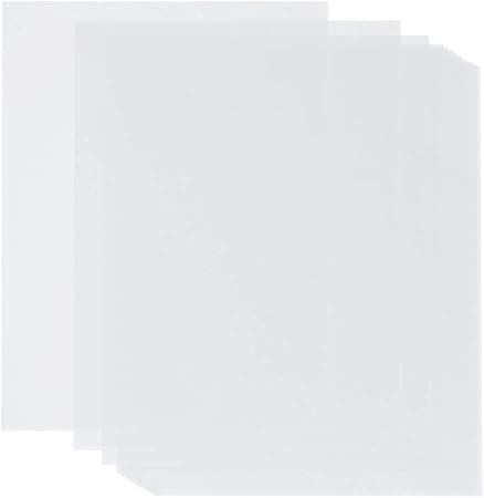 Vellum Anezus 110 Sheets Translucent Vellum Drafting Paper Transparent Clear Tracing