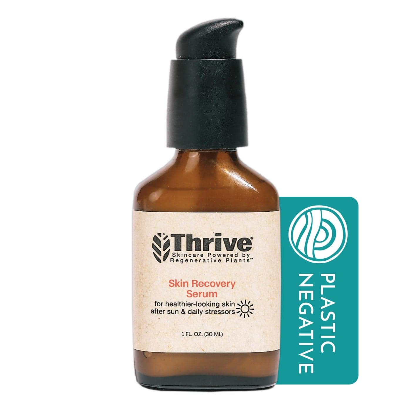 Thrive Natural Bakuchiol Serum for Face Healthier Retinol Alternative with Hyaluronic Acid Collagen Boosting Face Serum for Brighter and Firmer Skin Vegan Made in USA