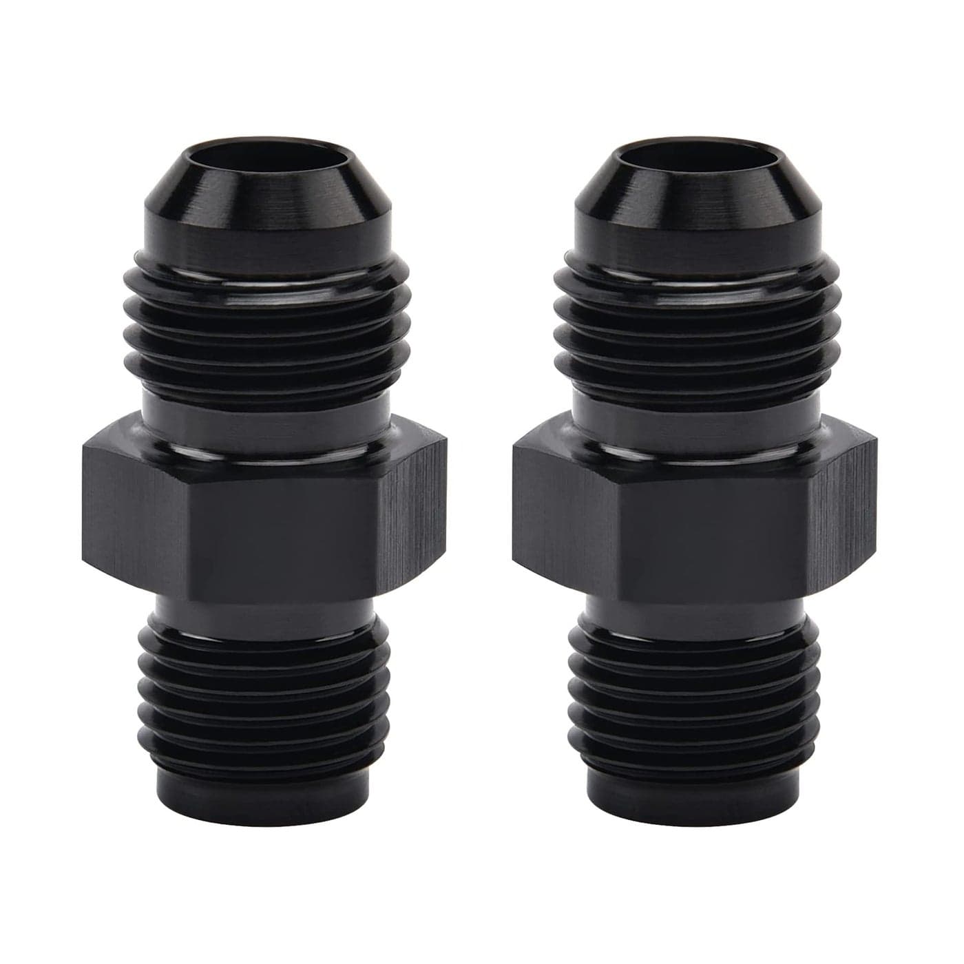EVIL ENERGY 6AN Male to 12 x 20 Inverted Flare Thread Fitting Adapter Straight 2Pcs