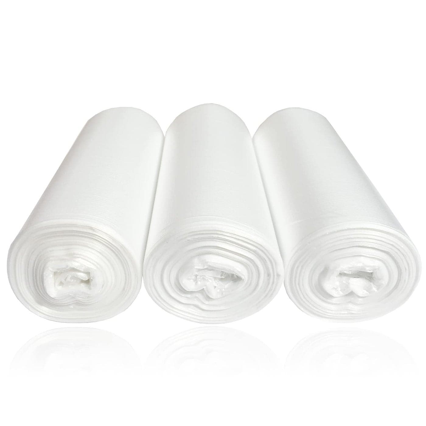 SOSOHOME 6 Gallon Trash Bags Small Garbage Bags Fits 56 Gallon Bins Clear Wastebasket Trash Liners 75 Counts