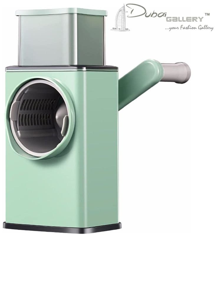 Kitchen Artifact Multifunctional Vegetable Cutter Hand Stone Drum Vegetable Slicer Kitchen Tool Slicer Shredder Grater Fries