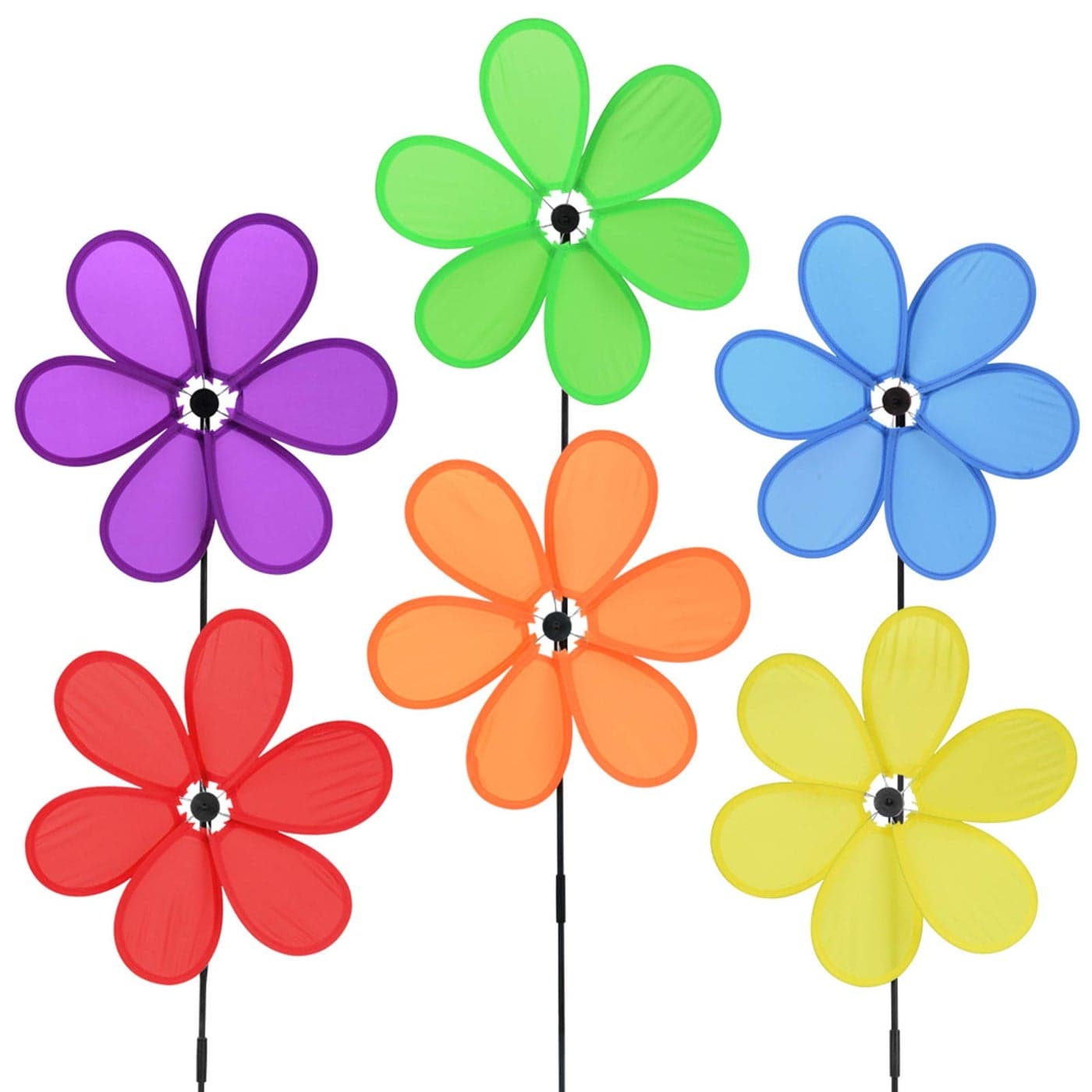 B bangcool Wind Spinners Sunflower Lawn Pinwheels Windmill Party Pinwheel Wind Spinner for Patio Lawn Garden