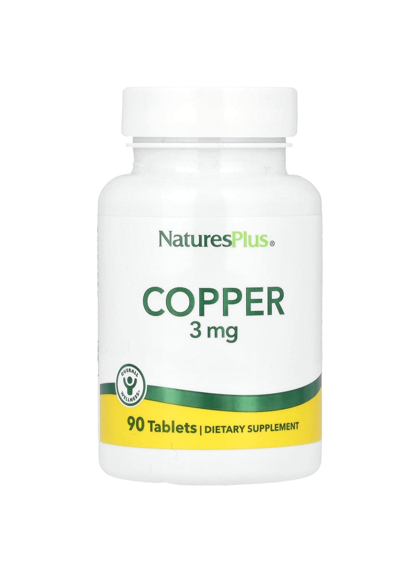 Copper, 3 mg, 90 Tablets