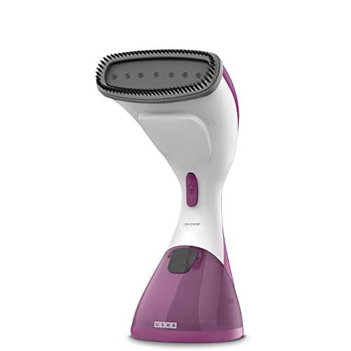 Usha Techne Direct 1000, 920Watt Garment Steamer for Powerful Vertical Steaming | Powerful Steam Output upto 21gm/min | 200ml Water Tank Capacity | 2 Years Warranty | (Purple & White)