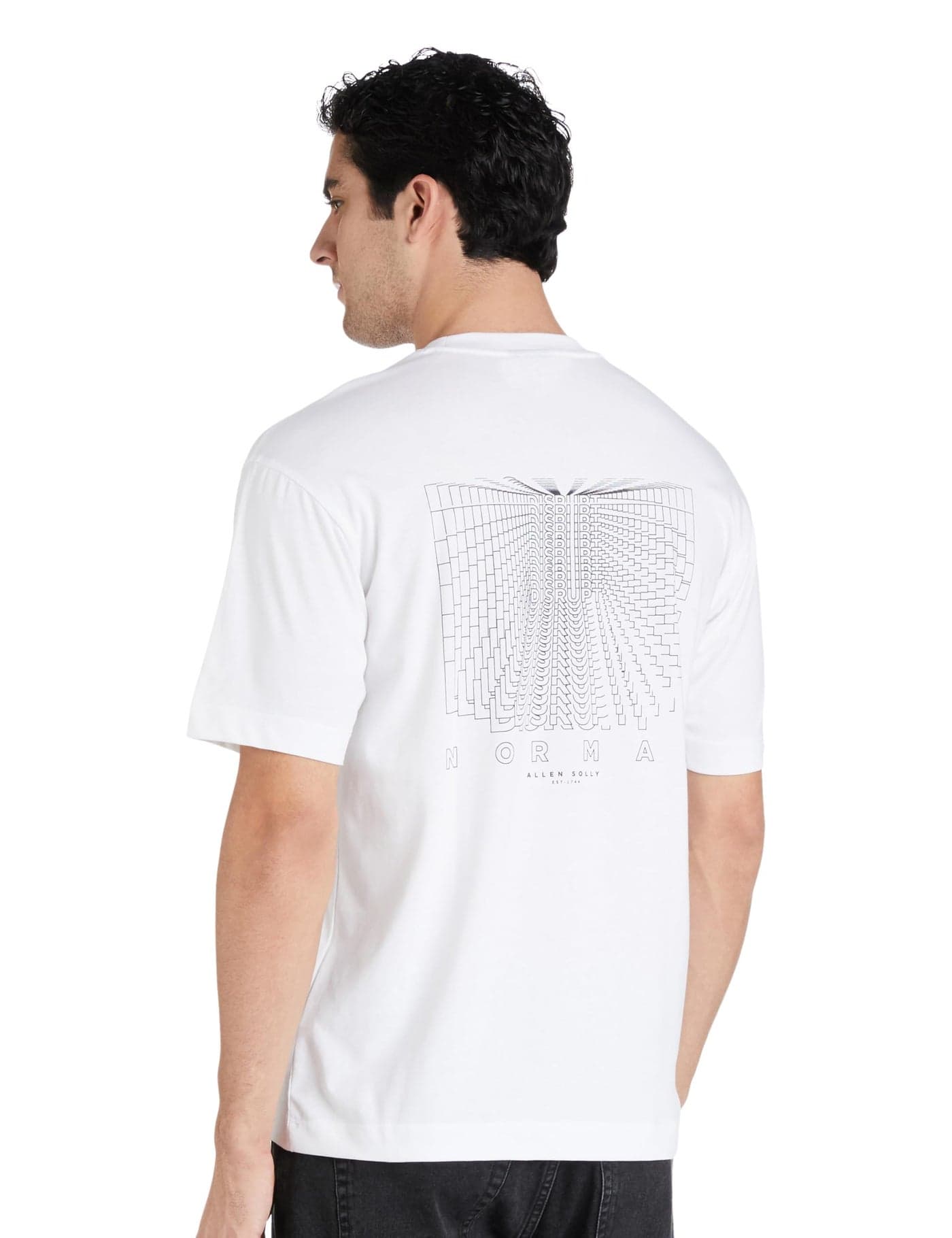 Allen Solly Mens T Shirt White