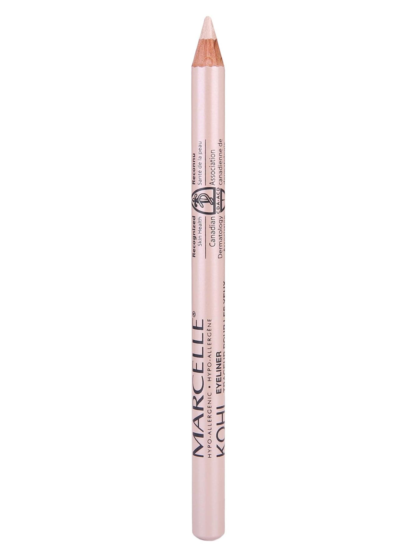 Marcelle Kohl Eyeliner Mother of Pearl Eye Pencil LongLasting Waterproof Intense Colour FragranceFree Hypoallergenic Recognized by CDA CrueltyFree 004 Oz