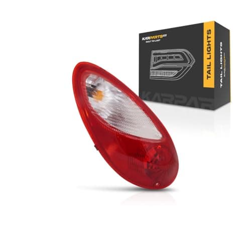 KarParts360 For Chrysler PT Cruiser Tail Light Assembly 2006 07 08 09 2010 Driver Side wBulbs Replaces CH2818108