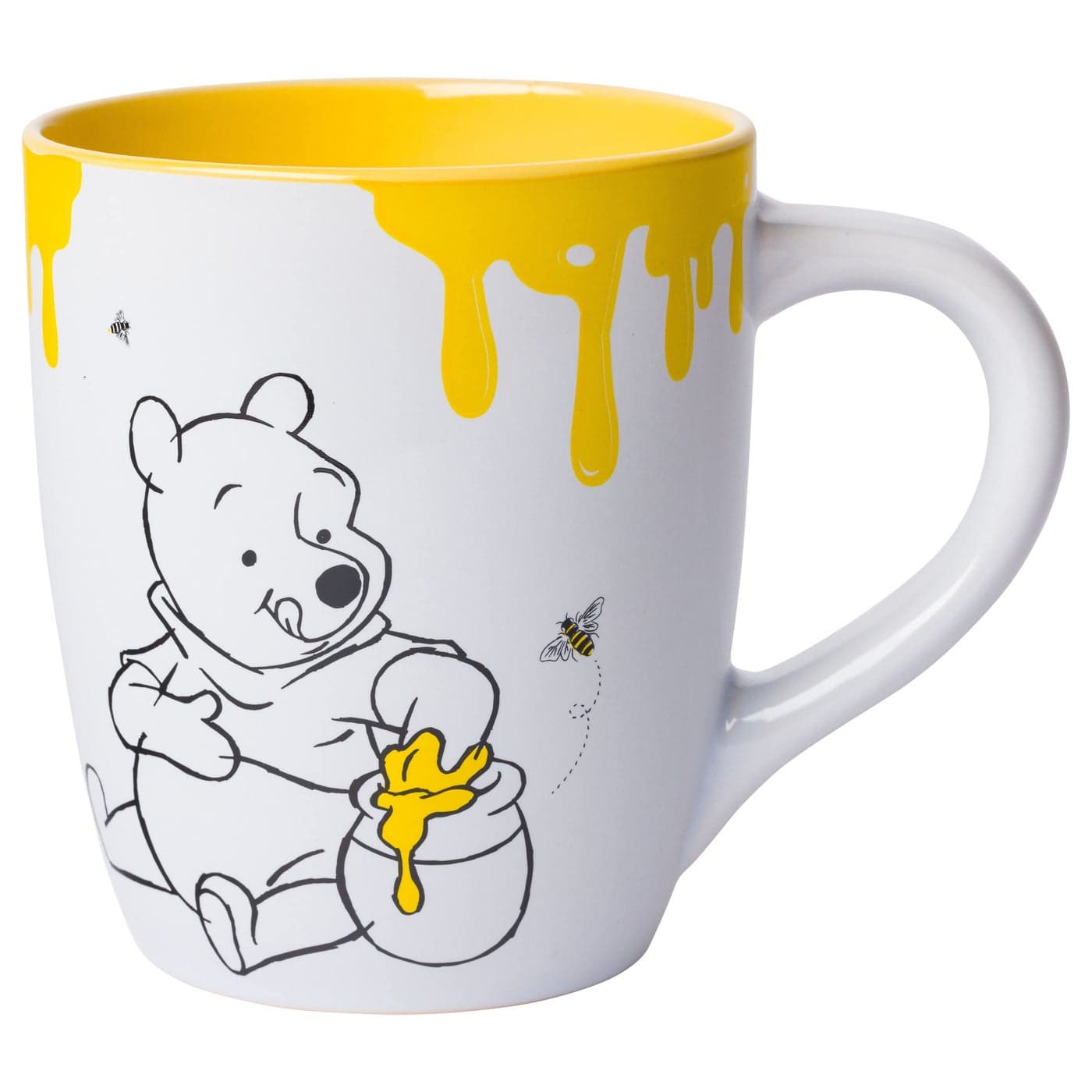 Silver Buffalo Disney Winnie the Pooh Sweet As Can Bee Ceramic Mug 25 Ounces 1 Count Pack of 1