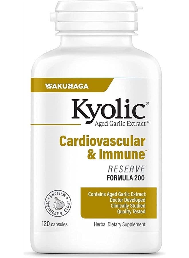 Aged Garlic Extract Cardiovascular Extra Strength Reserve Capsules