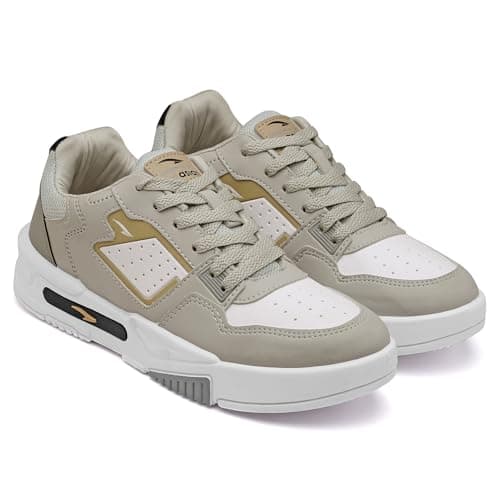 ASIAN Men's Mexico-02 Grey Casual Sneaker Shoes,UK 7